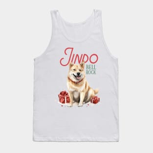 Jindo dog Christmas gift Tank Top